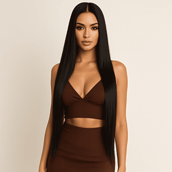 10A V-Tip Silky Straight #1001